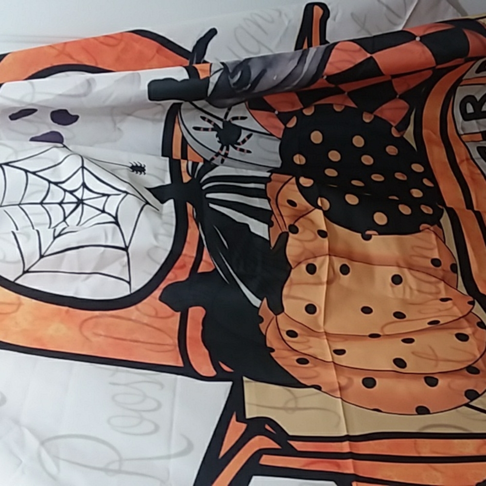 Halloween Bathroom Shower Curtain. NWOT